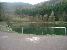 Stausee im Aubachtal